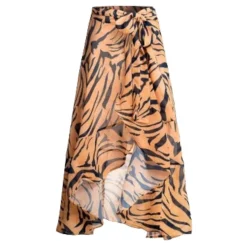 MOLA MOLA Swim-TIGER COVER UP WRAP SKIRT