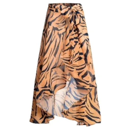 MOLA MOLA Swim-TIGER COVER UP WRAP SKIRT