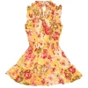 POUPETTE ST BARTH KIDS Dresses | Spring Florals-TRINY FLORAL RUFFLE TASSEL DRESS