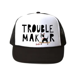 BUBU Hats / Beanies-TROUBLEMAKER TRUCKER HAT