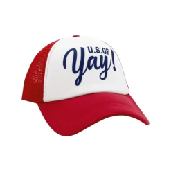 FEATHER 4 ARROW Hats / Beanies | America 🇺🇸-US OF YAY TRUCKER HAT