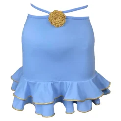 NESSI BYRD Bottoms | Swim-VINA FLOWER RUFFLE SKIRT