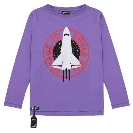 BOY YPORQUE Tops-VOYAGER SOUND LONG SLEEVE TSHIRT