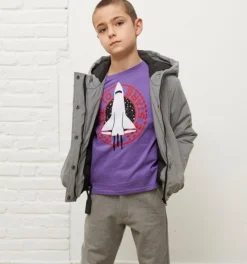 BOY YPORQUE Tops-VOYAGER SOUND LONG SLEEVE TSHIRT