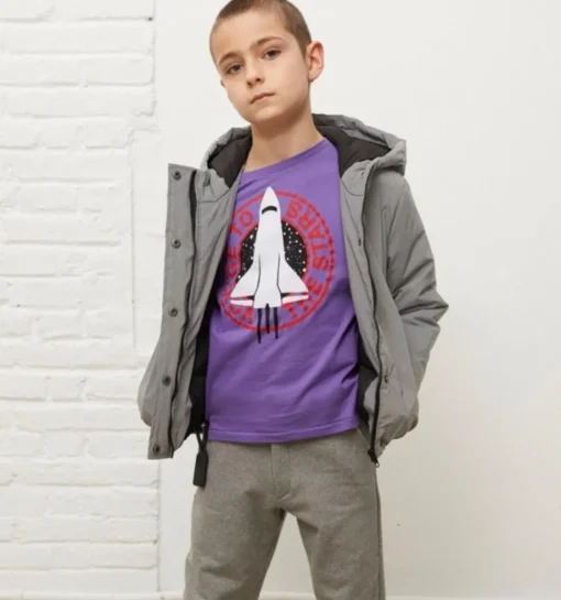 BOY YPORQUE Tops-VOYAGER SOUND LONG SLEEVE TSHIRT