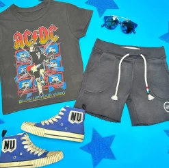 BOY SOL ANGELES KIDS Bottoms-WAVES SADDLE SHORTS