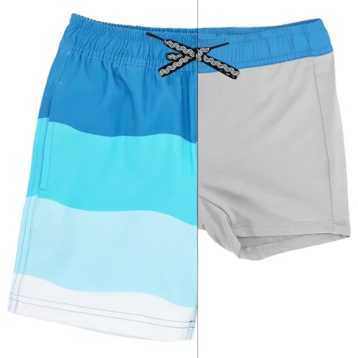 BOY FEATHER 4 ARROW Swim | Swim-WAVES STRIPE SWIM TRUNKS
