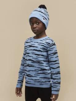 BOY HUXBABY Outerwear | Outerwear-WILDCAT KNIT SWEATER
