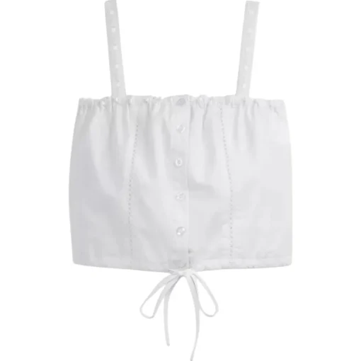 KATIE J NEW YORK Tops | Special Occasion-WILLOW EYELET LACE TOP