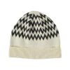 YPORQUE Hats / Beanies-ZIGZAG TRICOT BEANIE (UNISEX)
